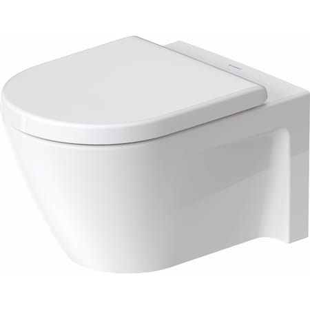 Duravit Starck 2 Wall-Mounted Toilet 2534090092 White, Wall Mount, White 2534090092